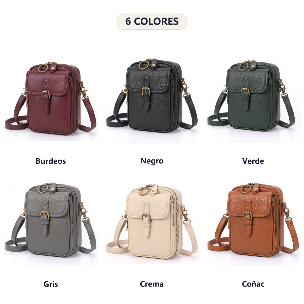 Los 6 colores del bolso