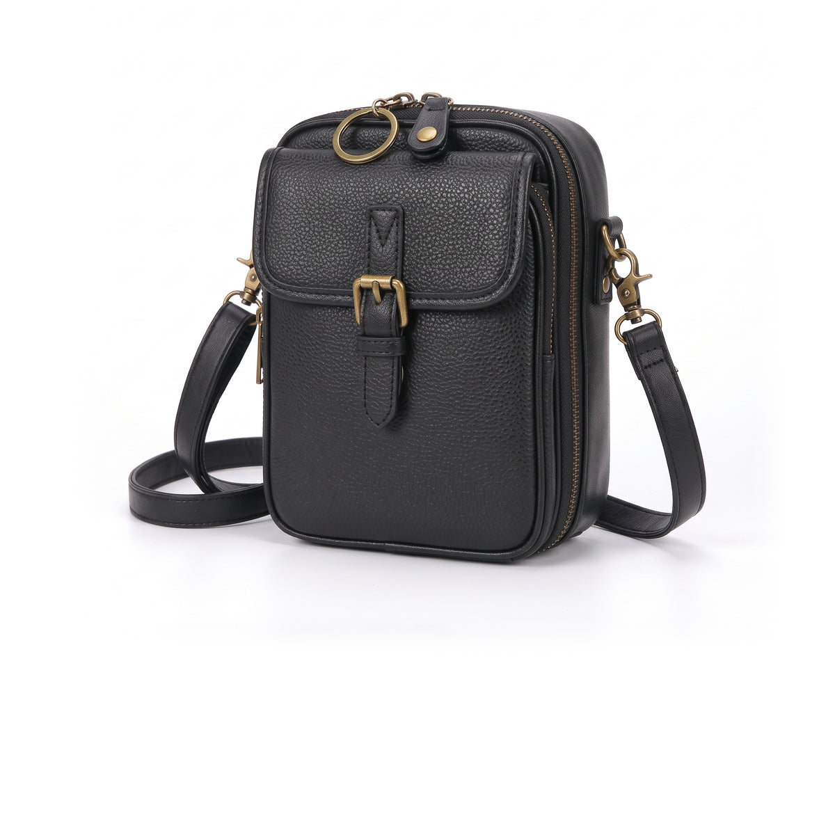 Bolso bandolera KLAVE negro