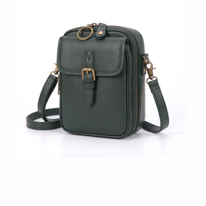 Bolso bandolera KLAVE verde